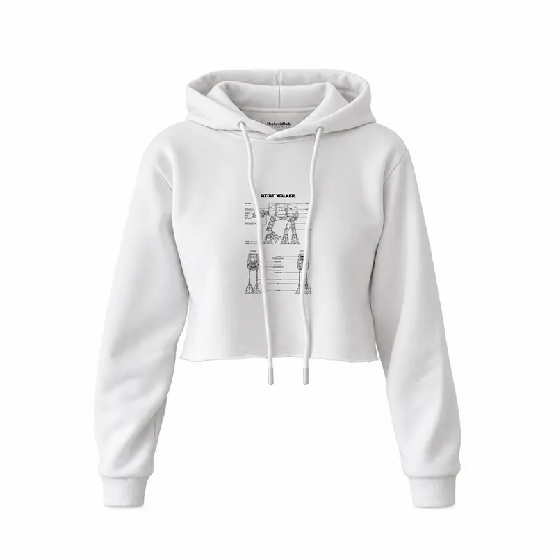 AT-AT Walker Crop Hoodie