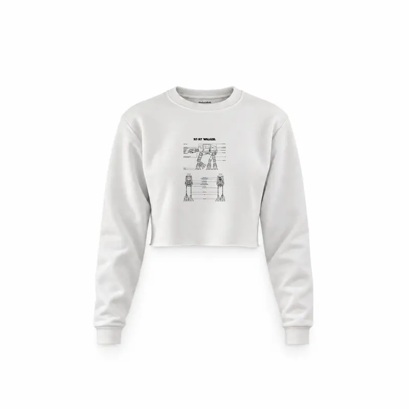 AT-AT Walker Crop Sweatshirt