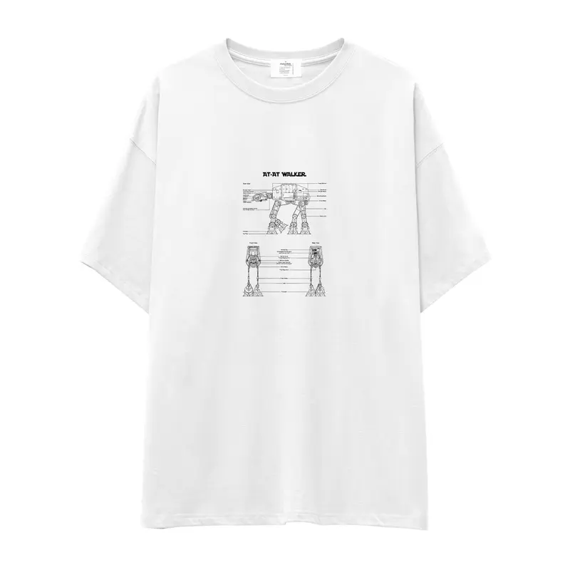 AT-AT Walker Oversize Tişört