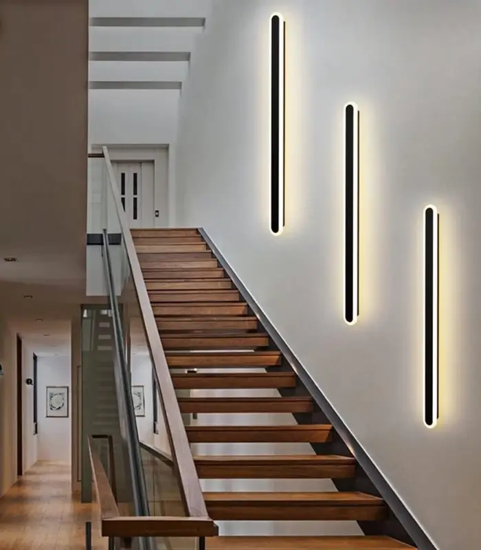 Atanur Ovlap 100 cm 24W Led Çift Yönlü Oval Duvar Aplik