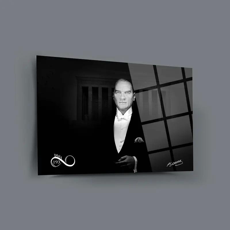 Atatürk 109 Cam Tablo