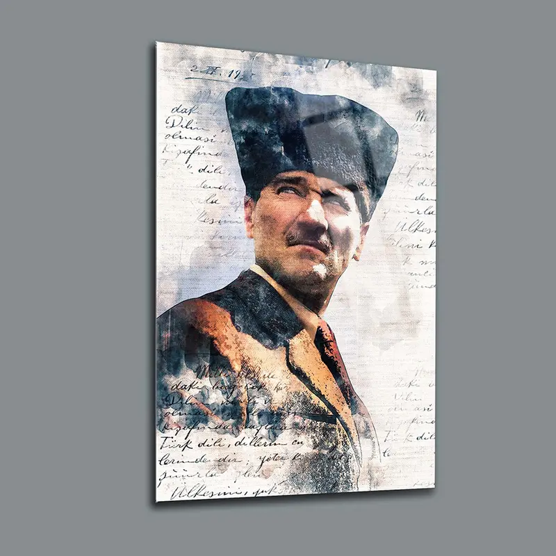 Atatürk 112 Cam Tablo