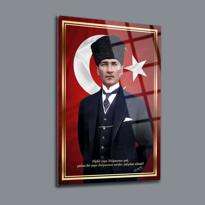 Atatürk 149 Cam Tablo