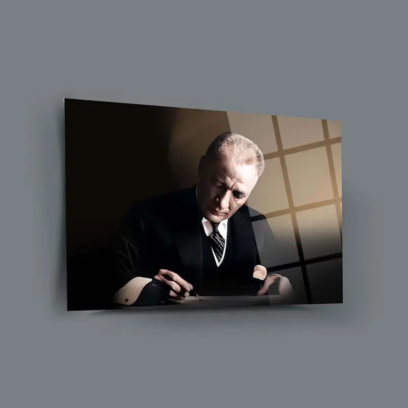 Atatürk 159 Cam Tablo