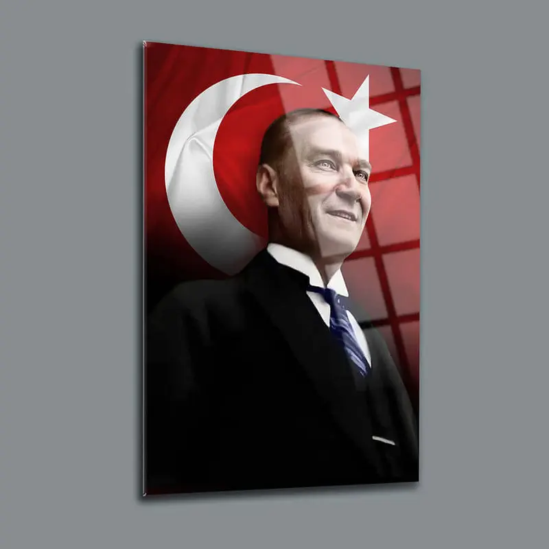Atatürk 162 Cam Tablo
