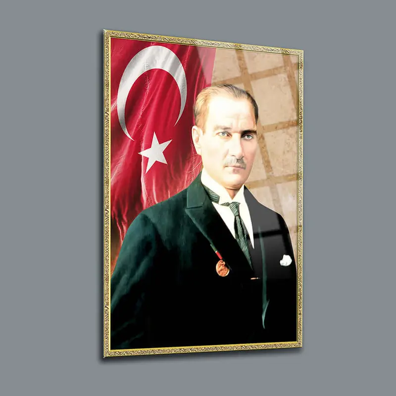 Atatürk 174 Cam Tablo