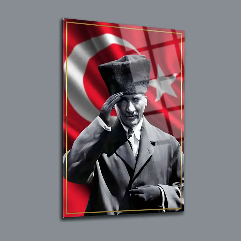 Atatürk 176 Cam Tablo