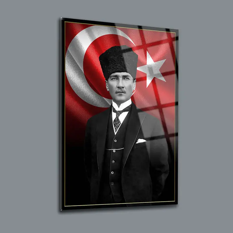 Atatürk 183 Cam Tablo