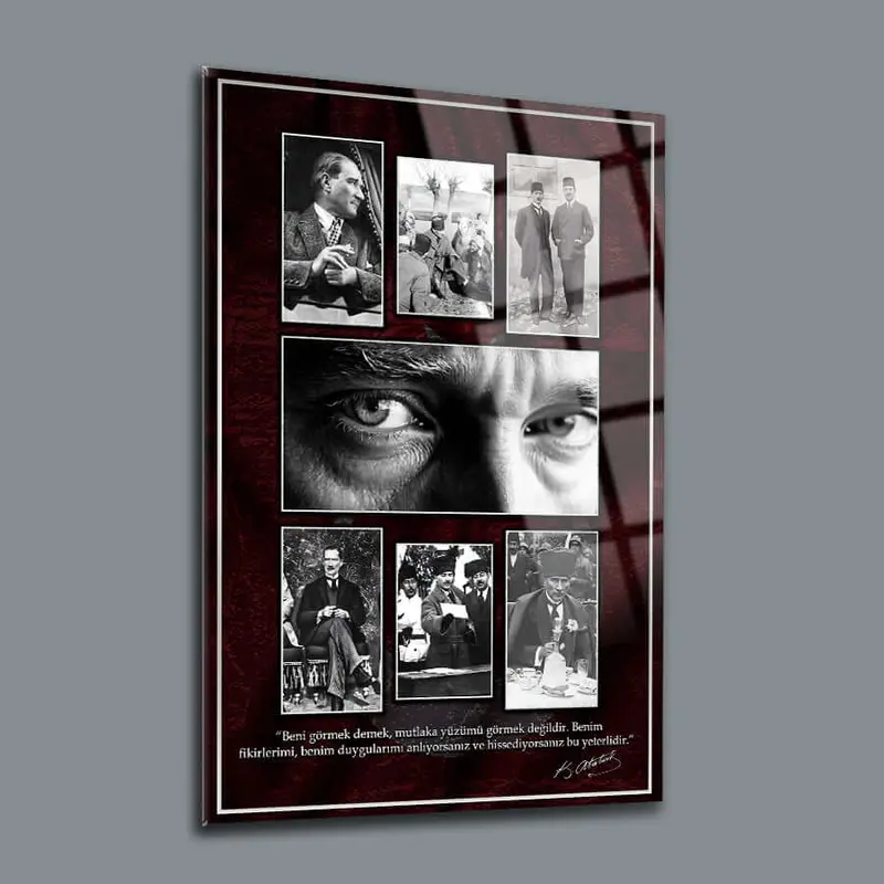 Atatürk 198 Cam Tablo