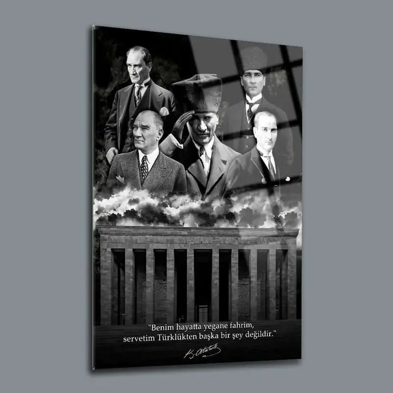 Atatürk 205 Cam Tablo
