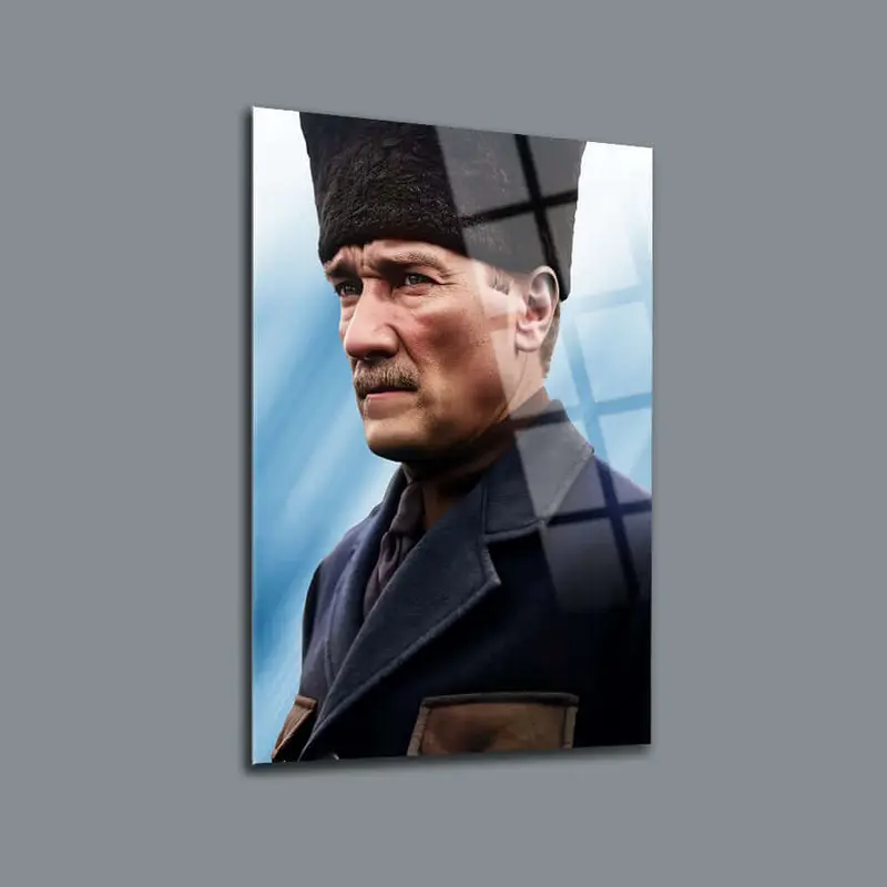 Atatürk 225 Cam Tablo