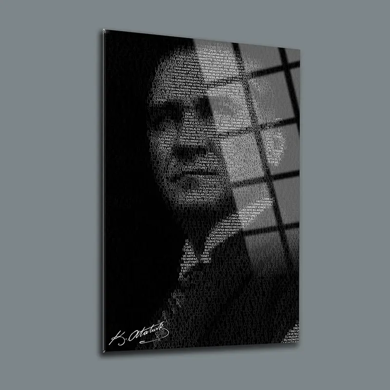 Atatürk 28 Cam Tablo