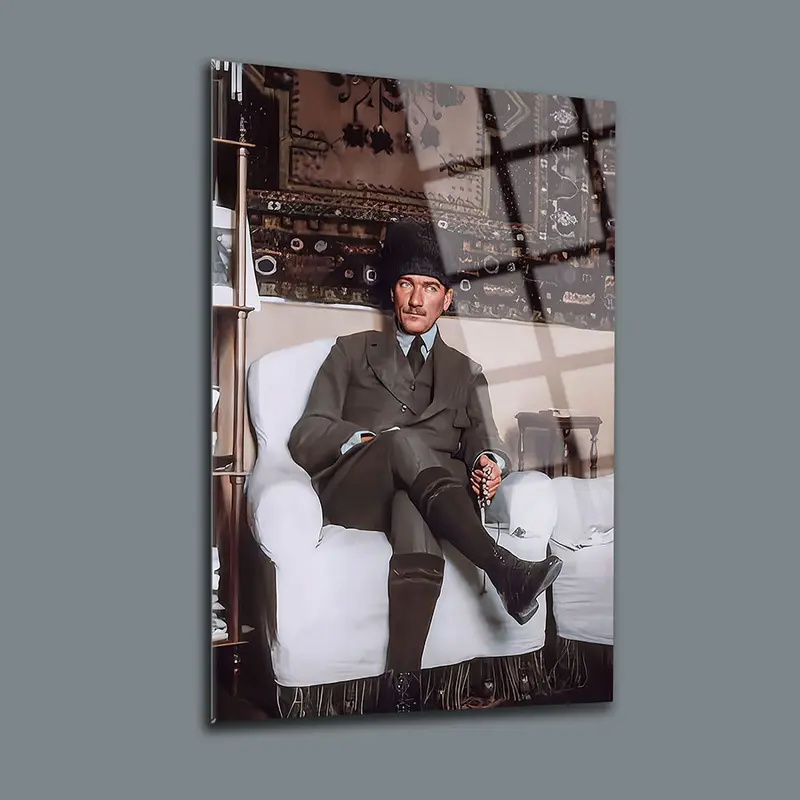 Atatürk 51 Cam Tablo
