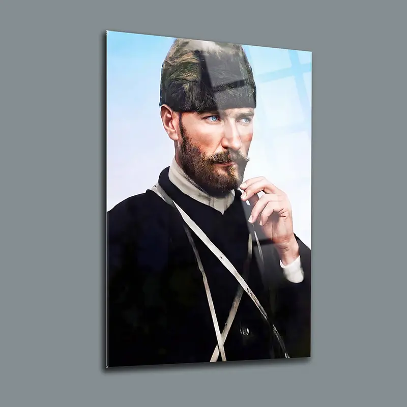 Atatürk 56 Cam Tablo
