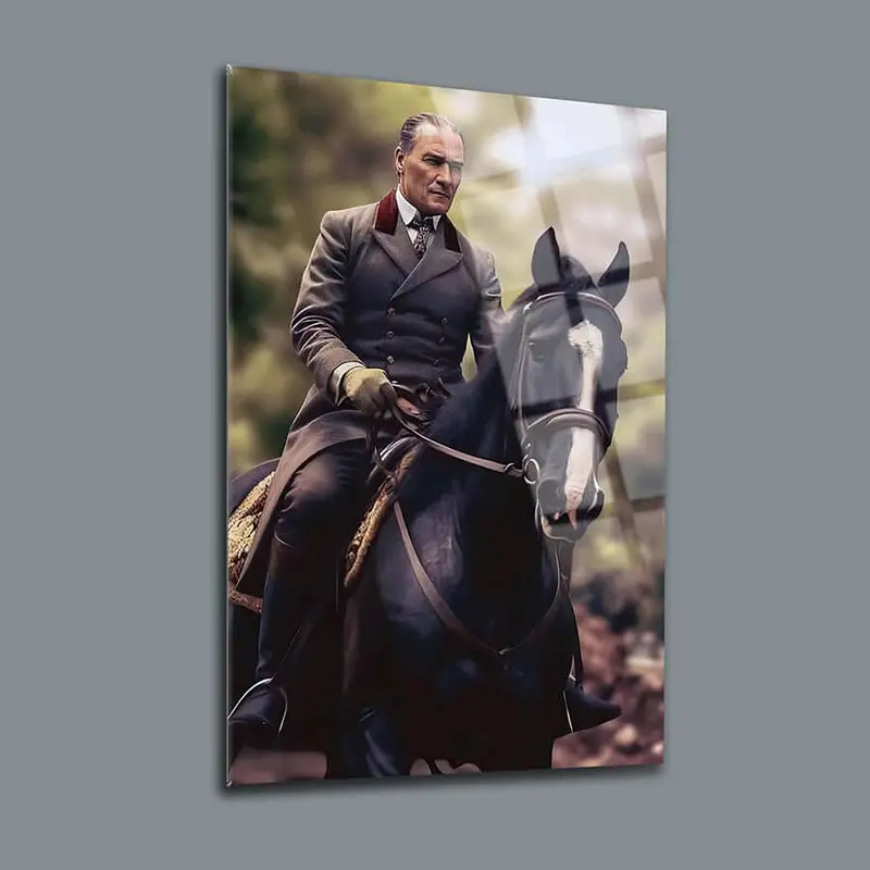 Atatürk Yapay Zeka 18 Cam Tablo