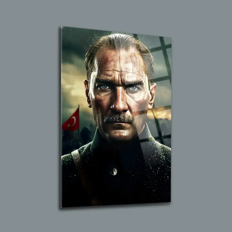 Atatürk Yapay Zeka 22 Cam Tablo