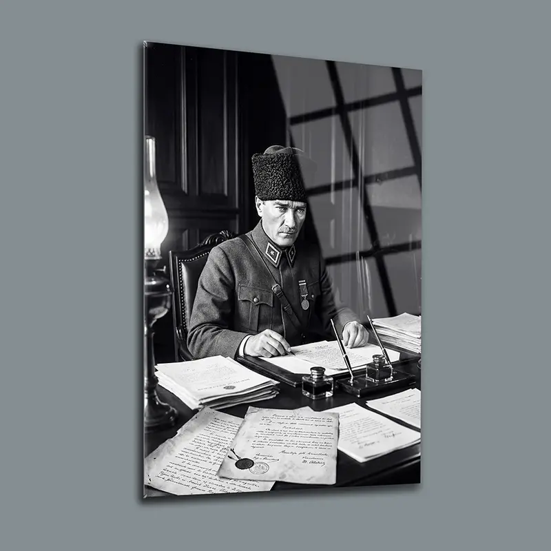 Atatürk YZ 291 Cam Tablo