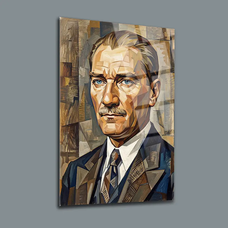 Atatürk YZ 296 Cam Tablo
