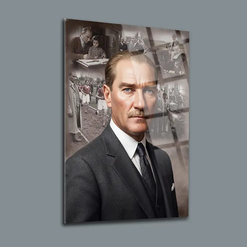 Atatürk YZ 299 Cam Tablo