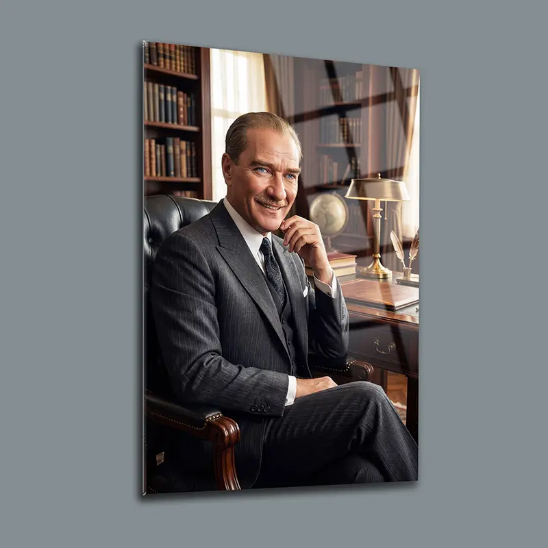 Atatürk YZ 304 Cam Tablo