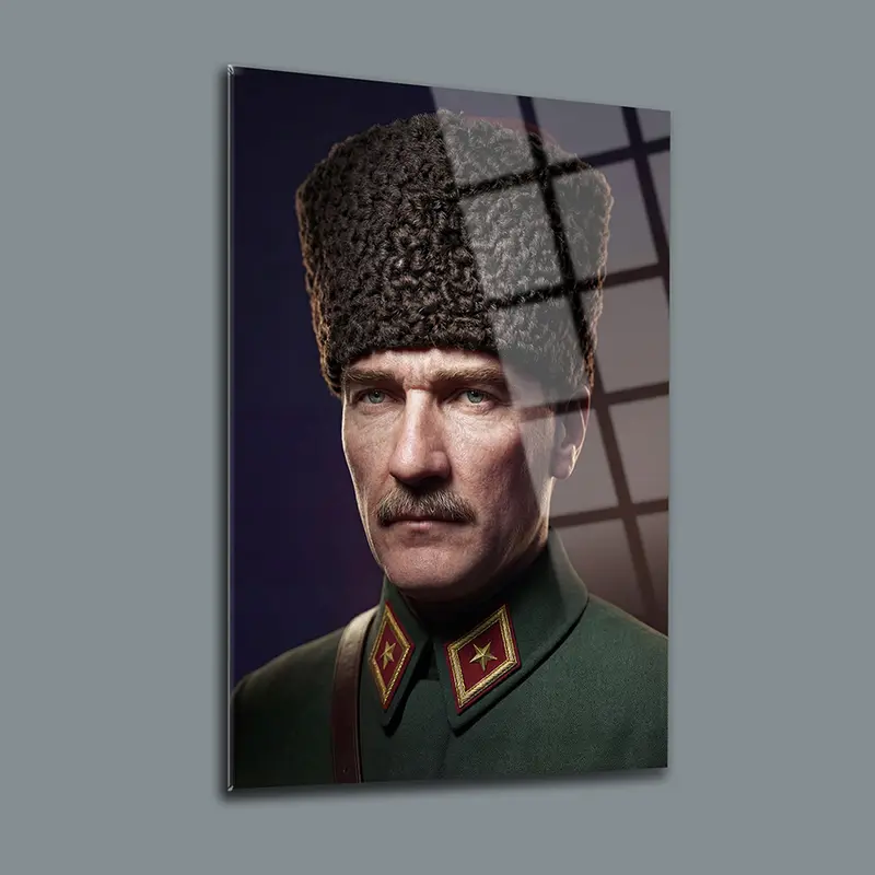Atatürk YZ 312 Cam Tablo