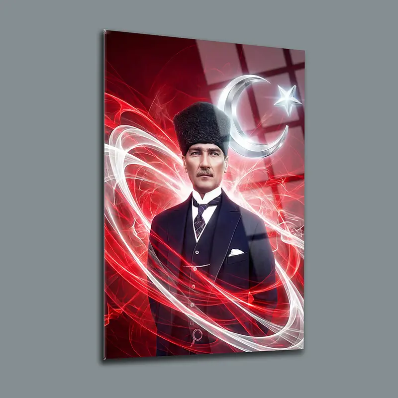 Atatürk YZ 326 Cam Tablo