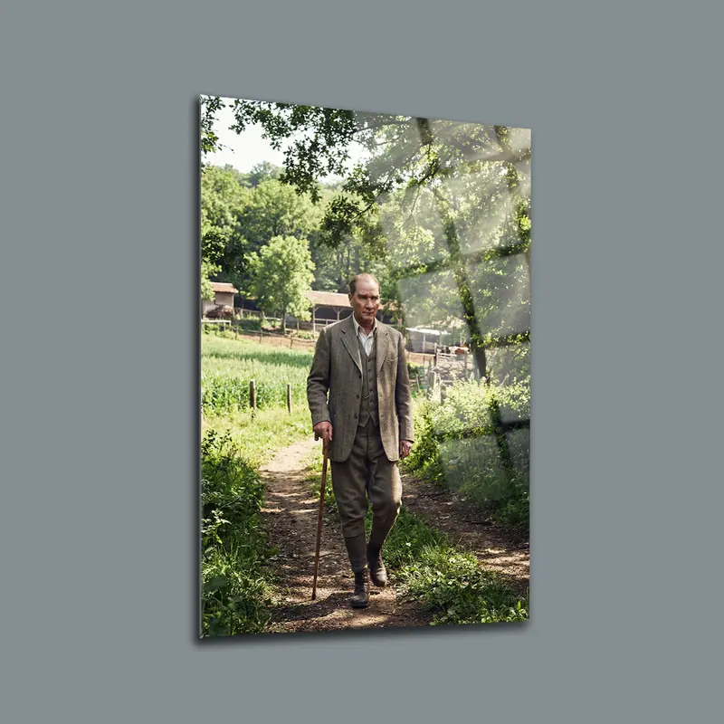 Atatürk YZ 327 Cam Tablo