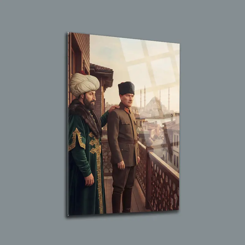Atatürk YZ 333 Cam Tablo