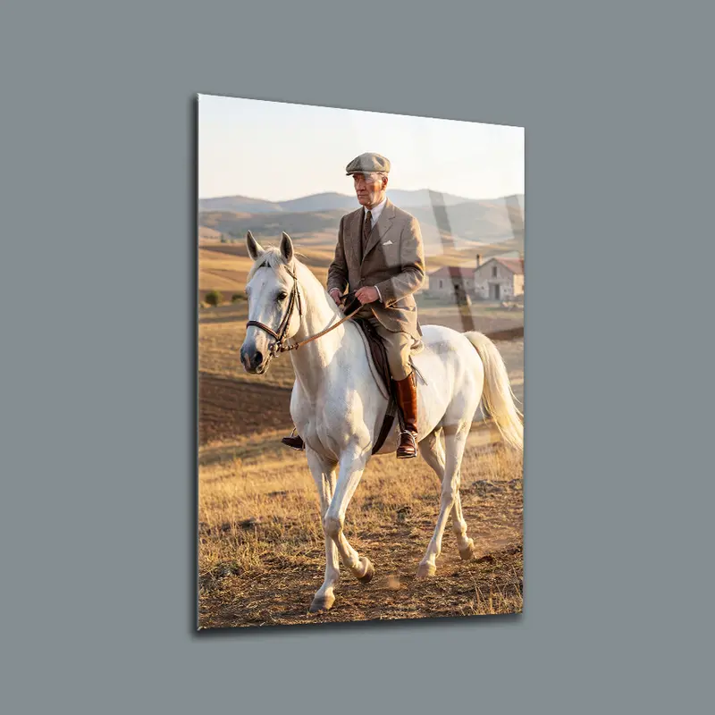 Atatürk YZ 339 Cam Tablo
