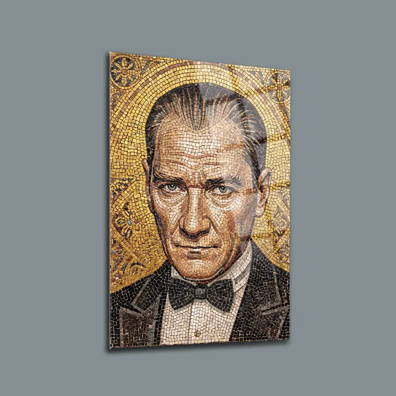 Atatürk YZ 346 Cam Tablo