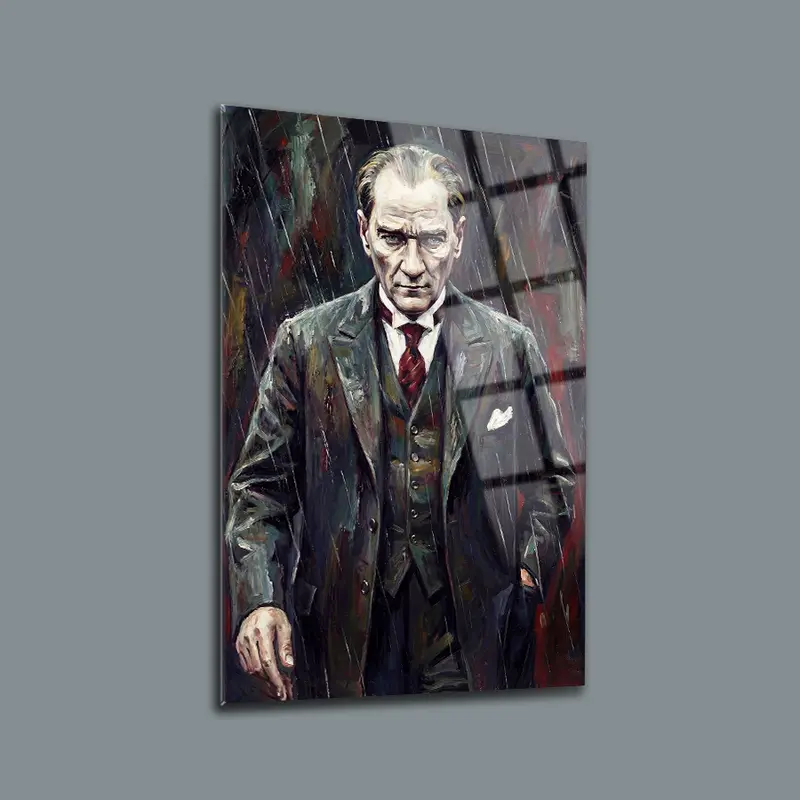 Atatürk YZ 354 Cam Tablo