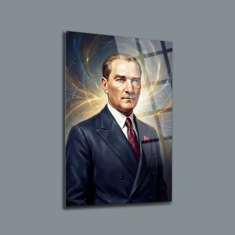 Atatürk YZ 356 Cam Tablo