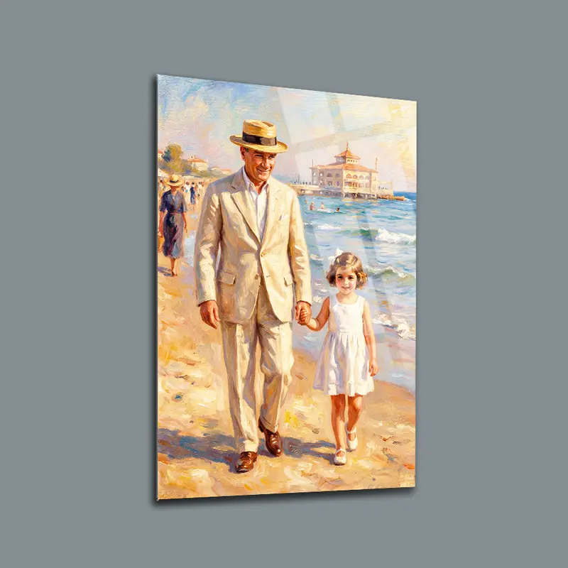 Atatürk YZ 357 Cam Tablo