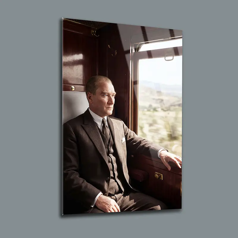 Atatürk YZ 367 Cam Tablo