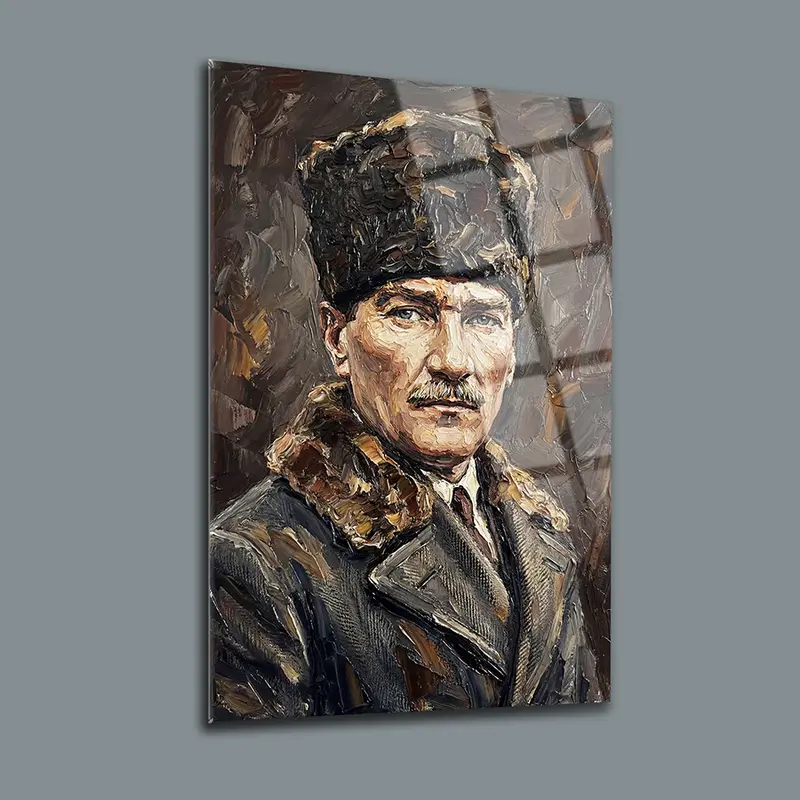 Atatürk YZ 381 Cam Tablo