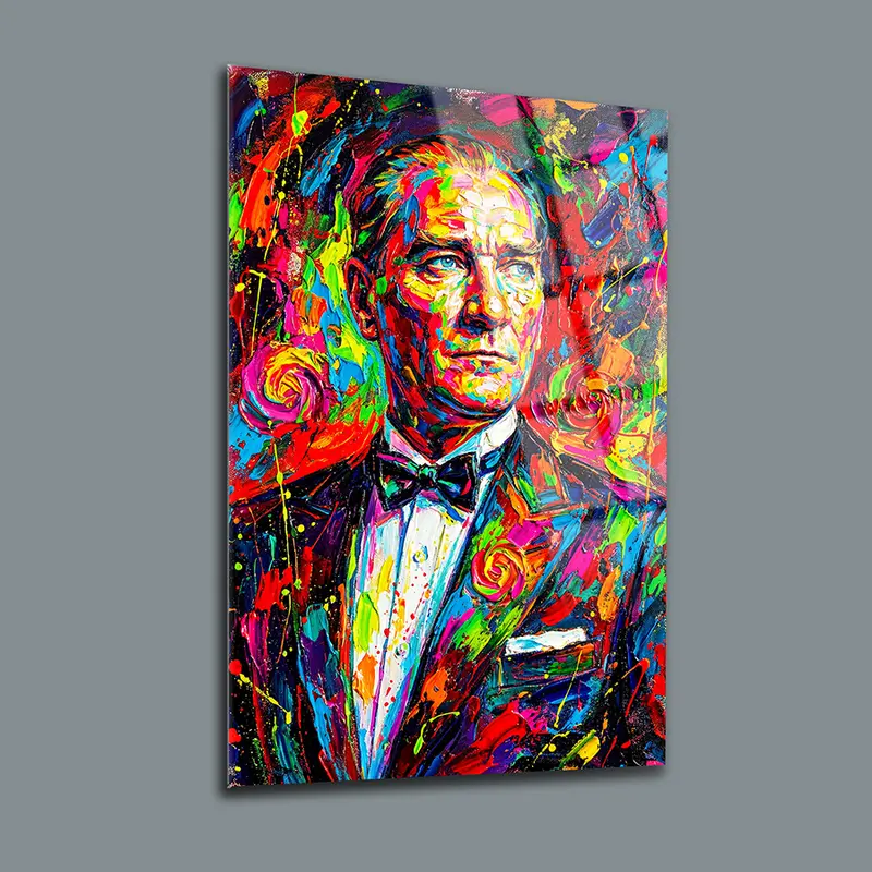 Atatürk YZ 386 Cam Tablo