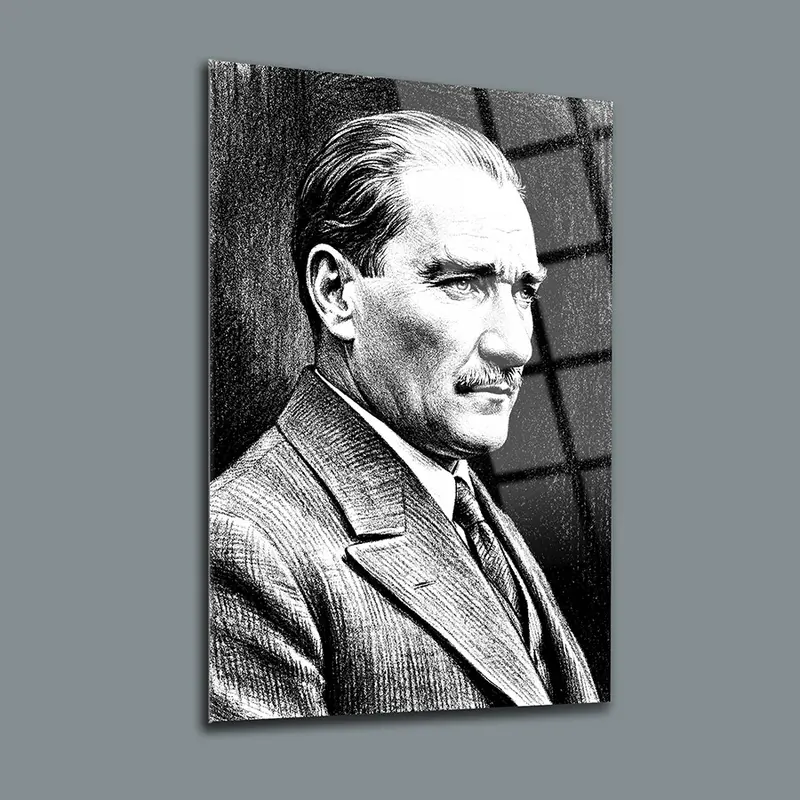 Atatürk YZ 388 Cam Tablo