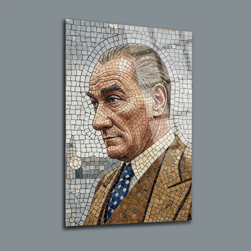 Atatürk YZ 398 Cam Tablo