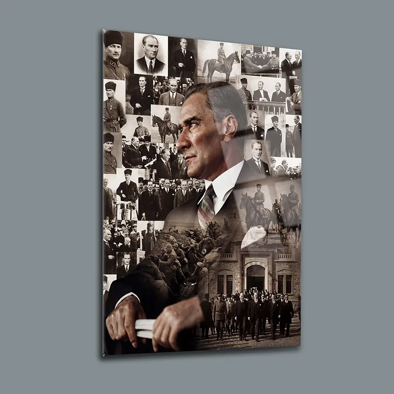 Atatürk YZ 402 Cam Tablo