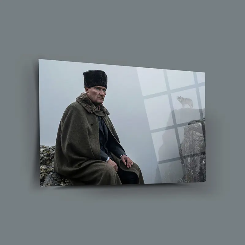 Atatürk YZ 412 Cam Tablo