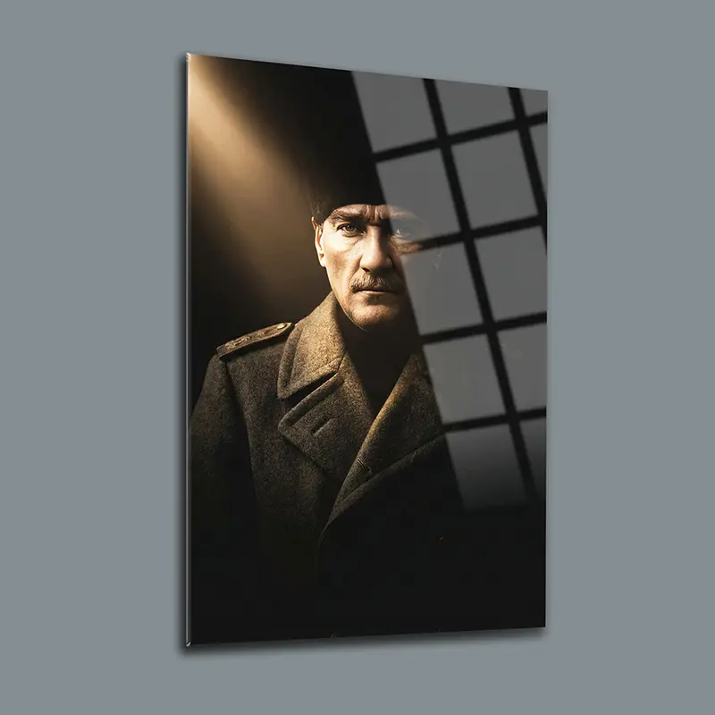Atatürk YZ 418 Cam Tablo