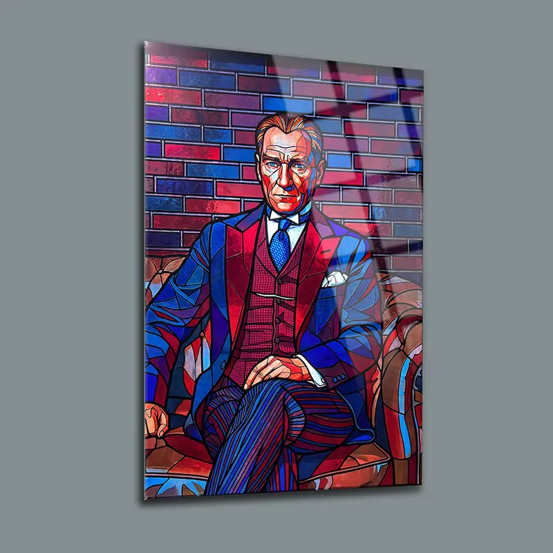 Atatürk YZ 445  Cam Tablo