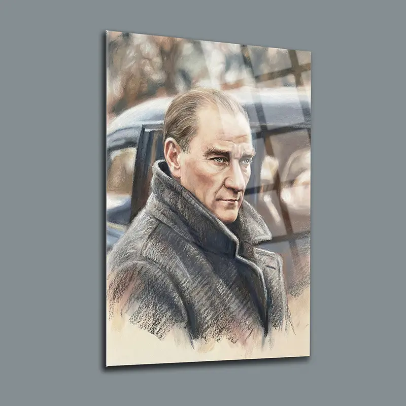 Atatürk YZ 457 Cam Tablo