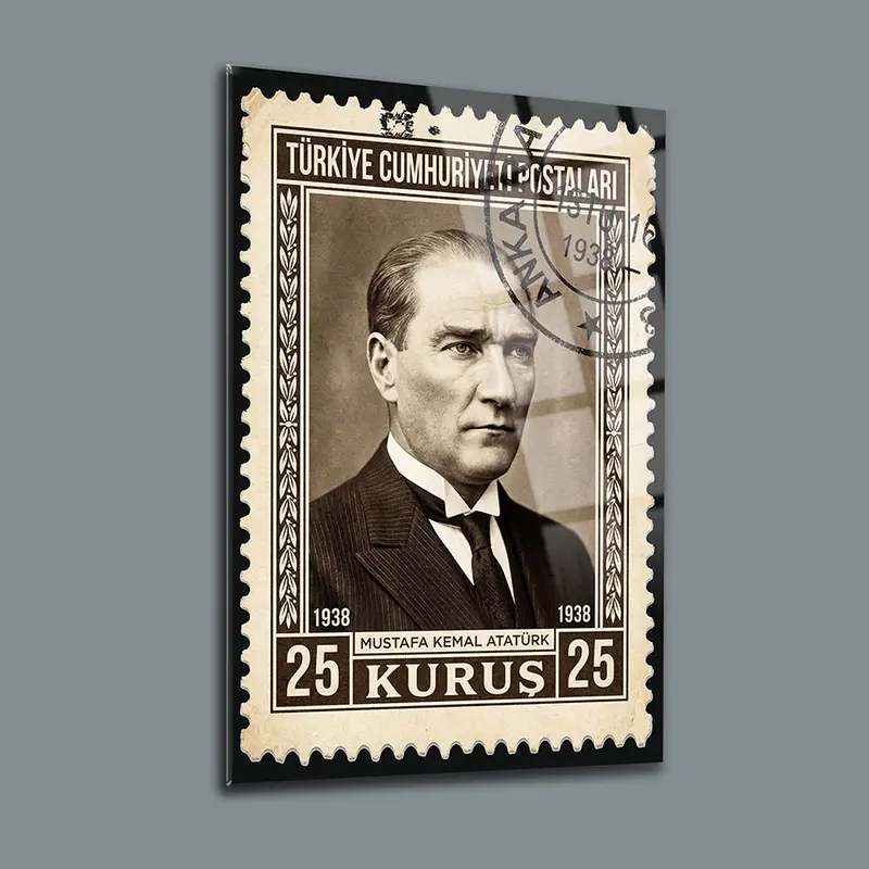 Atatürk YZ 467 Cam Tablo