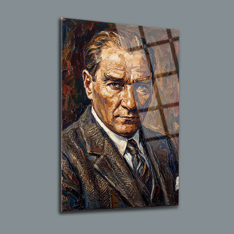 Atatürk YZ 473 Cam Tablo
