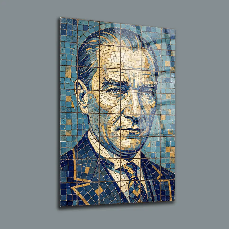 Atatürk YZ 479 Cam Tablo