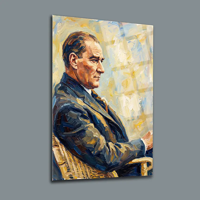 Atatürk YZ 481 Cam Tablo