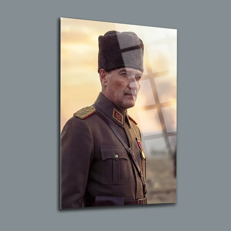 Atatürk YZ 491 Cam Tablo