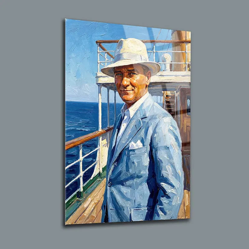 Atatürk YZ 498 Cam Tablo