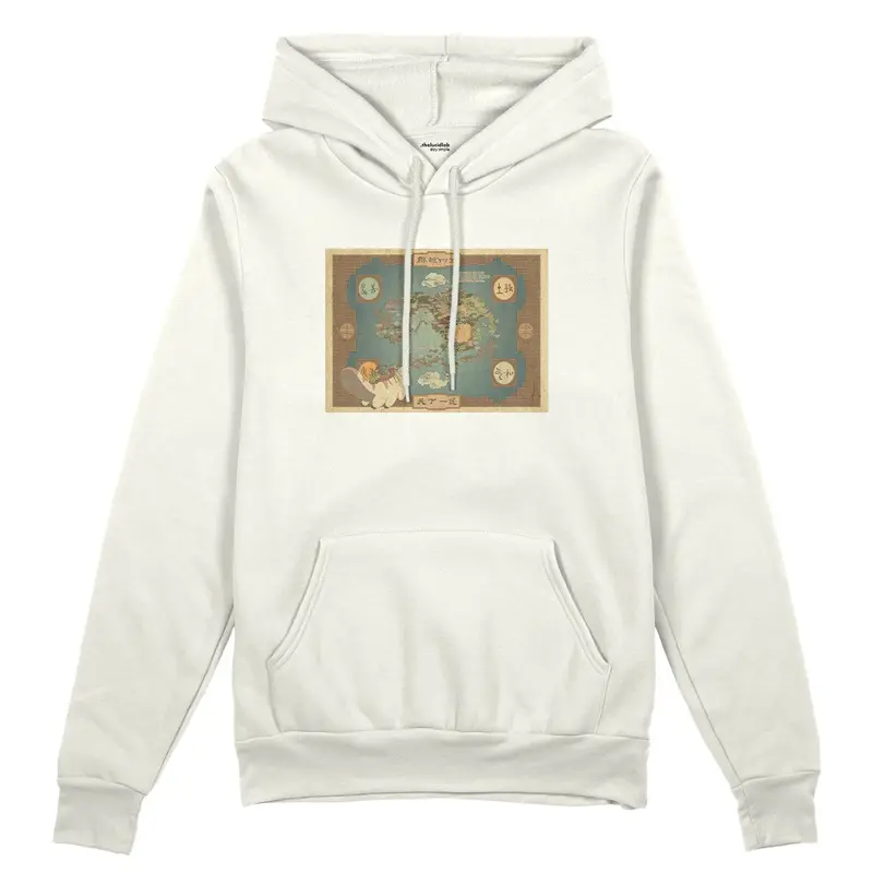 Avatar The Last Airbender Map Oversize Hoodie